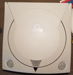 Whitened Dreamcast