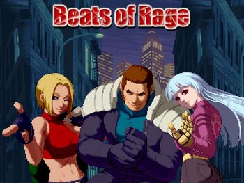 A Streets of Rage tribute featuring SNK King of Fighter Characters